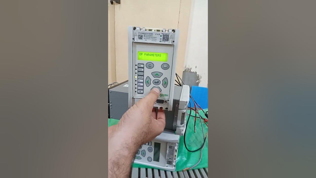 Micom P123 CT Ratio - YouTube