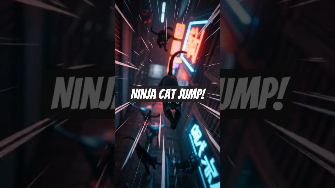 Ninja Cat Activated! ⚡🐱