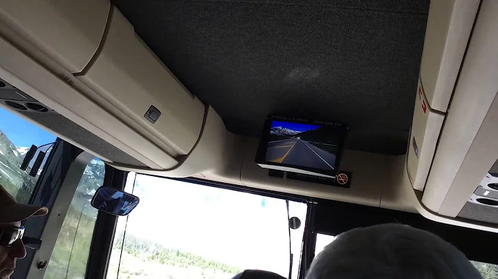 Travelling around Canada in our coach