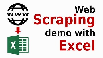 Web scraping demo with Excel and VBA - www.doctecs.com