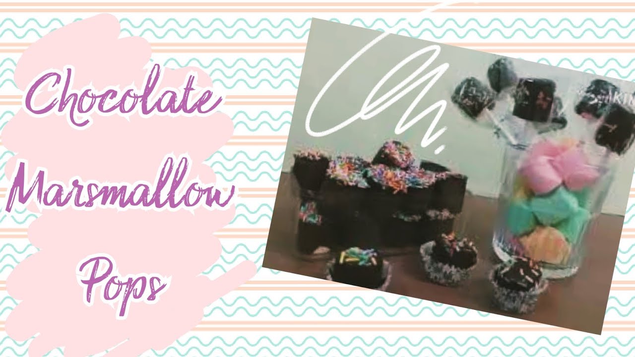 DIY Chocolate Marshmallow Pops | How to make chocolate marshmallow pops | Negosyo Recipe | Ms