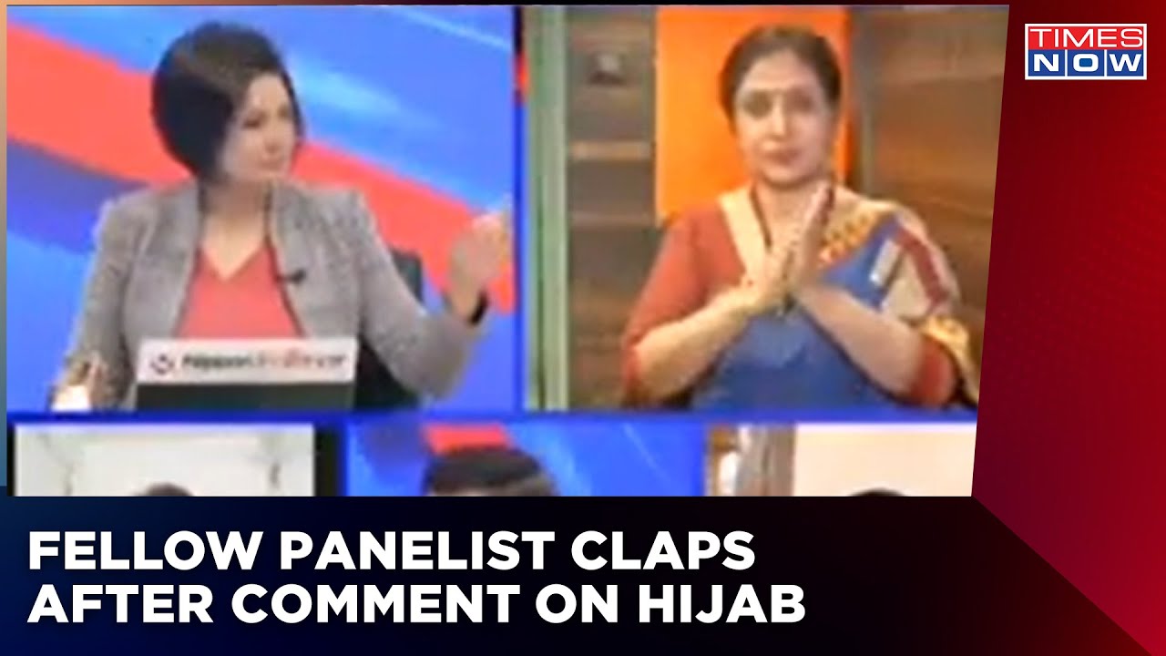 Firoz Bakht Ahmed's Comment On Hijab Makes The Female Panelist Clap; Listen To What He Said
