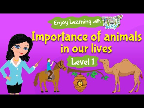 Importance of animals in our lives | Science | Grade-1 | TutWay I