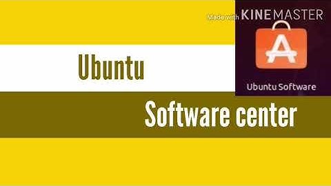 Ubuntu Software Center