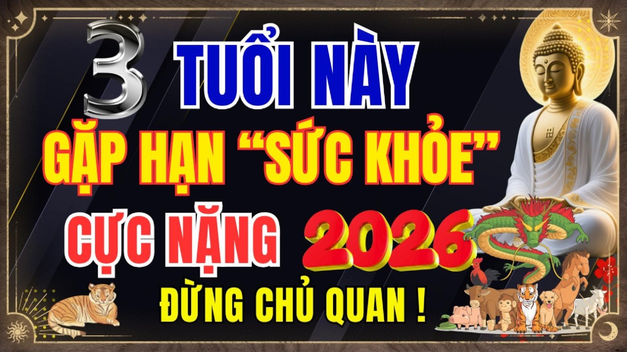 🚨 Năm 2026: 3 Tuổi Đối Diện Đại Hạn Nguy Hiểm – 53, 55 Và 37 Tuổi Cần Cực Kỳ Cẩn Trọng!