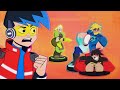 The Triple Strike Tag Team | AKEDO: Ultimate Arcade Warriors | Cartoons For Kids