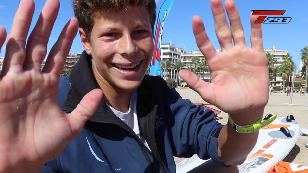 BIC Techno 293 WORLDS 2017 Salou (Day 0)