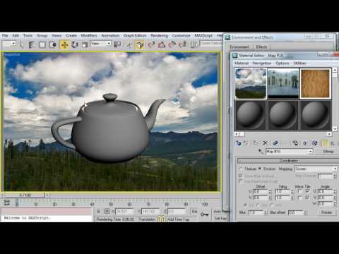 Monday Movie 34 3dsmax Backgrounds Tutorial Youtube