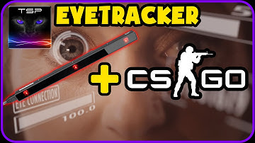 SEE WHAT I LOOK AT - CS:GO with Tobii EyeX (Eye Tracker)