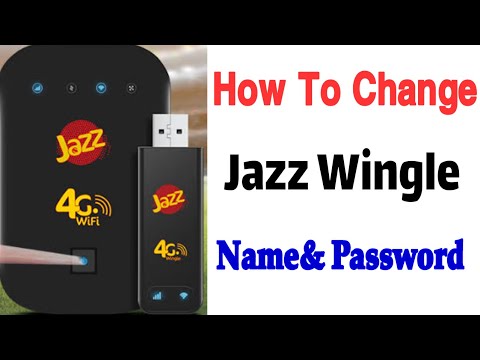 How To Change jazz Wifi device Password & Name using the Mobile phone