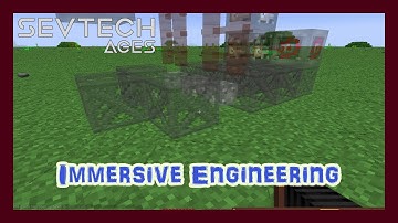 Sevtech Ages Tutorial - Immersive Engineering - Basic Wiring, projector, and transformers