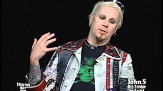 Rob Zombie's JOHN 5 talks about his Career in music W Eric Blair, May 2012