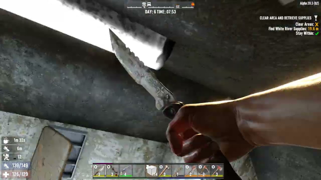 Attribute Agility Day 6: 7 Days to Die