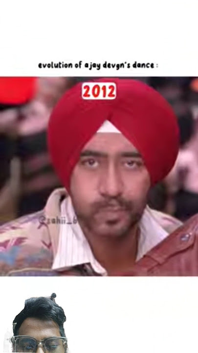 Ajay Devgan Dance Evolution 🤣🤣 #shorts #ajaydevgannewsong #song #pehlatudujatu #bollywood #funny