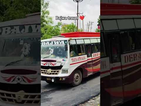 Bajwa tour and travels #jk #bus