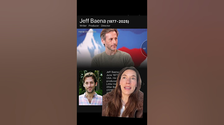 Aubrey Plaza’s Husband, Director & Writer, Jeff Baena Dead at 47