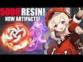 WHAT 5000 RESIN GETS YOU! (Genshin Impact)