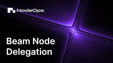 🚀 How to Delegate to a Beam Validator Node | Powered by NodeOps🔥