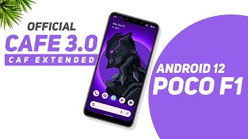 POCO F1 | CAF Extended 3.0 Official | Android 12 | Game Dashboard | Material You | Full Review