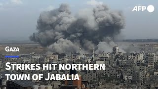 Israeli strikes hit Jabalia as fierce fighting rocks Gaza | AFP