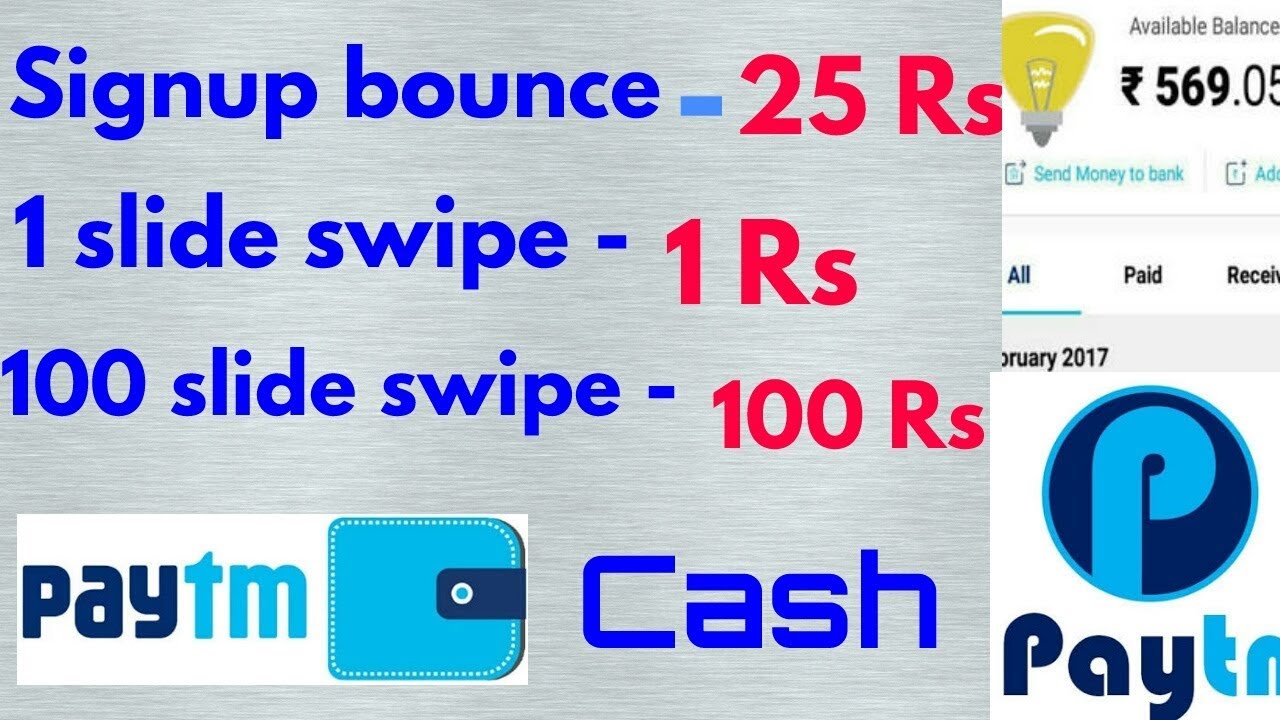 Paytm earn money 100 - 200 Rs perday paytm cash 2018 paytm cash deposit
