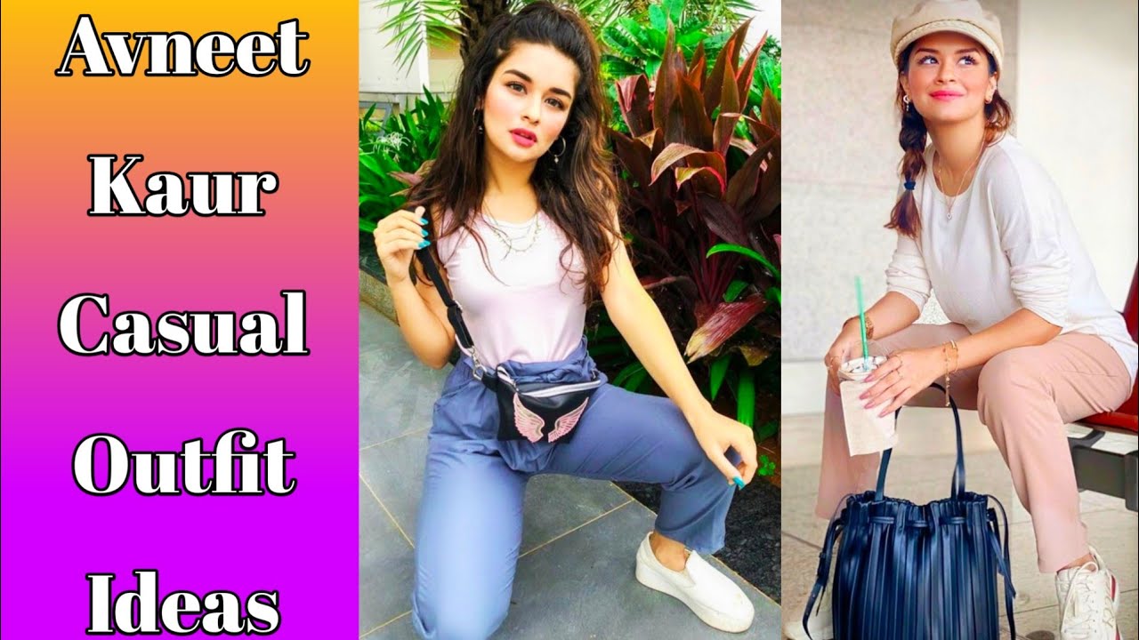 Avneet Kaur Fabulous Casual Looks || Aneet Kaur Inspired Casual Outfits ...