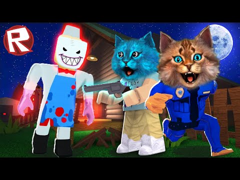 Видео: ПОБЕГ ОТ МОРОЖЕНЩИКА В РОБЛОКС (ROBLOX JERRY) Весёлый Кот и КОТЁНОК ЛАЙК