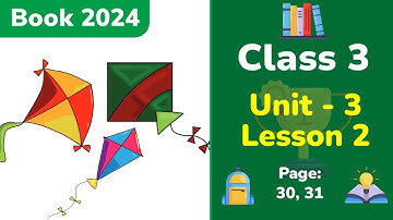 Class 3 English | Unit 3 | Lesson 2 | Following and giving instructions (Part 2)