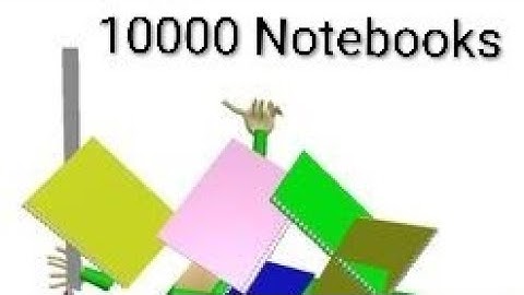 I Got 10000 Notebooks in Baldi