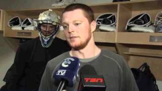 Canucks Ryan Kesler Interview Bomb