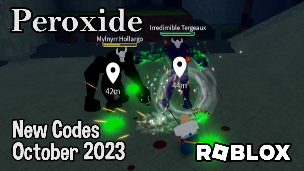 Peroxide Codes (December 2023)