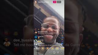 Hoodrich Pablo Juan - On Instagram Live