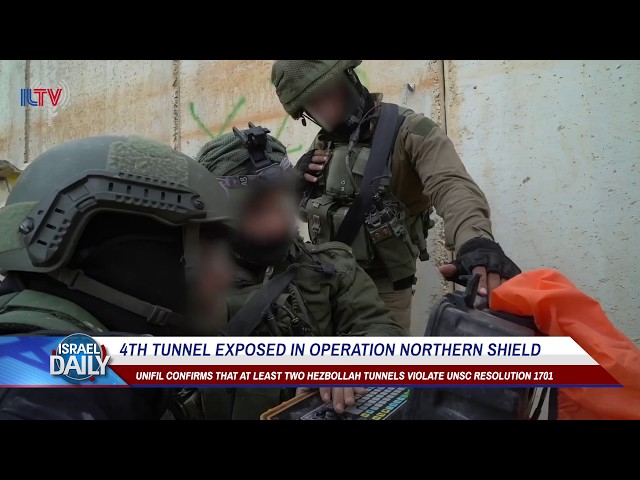 4th Hezbollah terror tunnel exposed in Operation Northern Shield class=