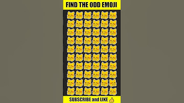 comment odd emoji in 5 seconds  #shrots #findemoji