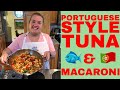 How to Make Portuguese Tuna and Macaroni Recipe - Azorean Green Bean