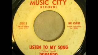 Video thumbnail of "Dorando - Listen To My Song - Music City 894 - northern"