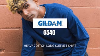 Gildan G540 Heavy Cotton Long Sleeve T-shirt | BlankClothing.ca