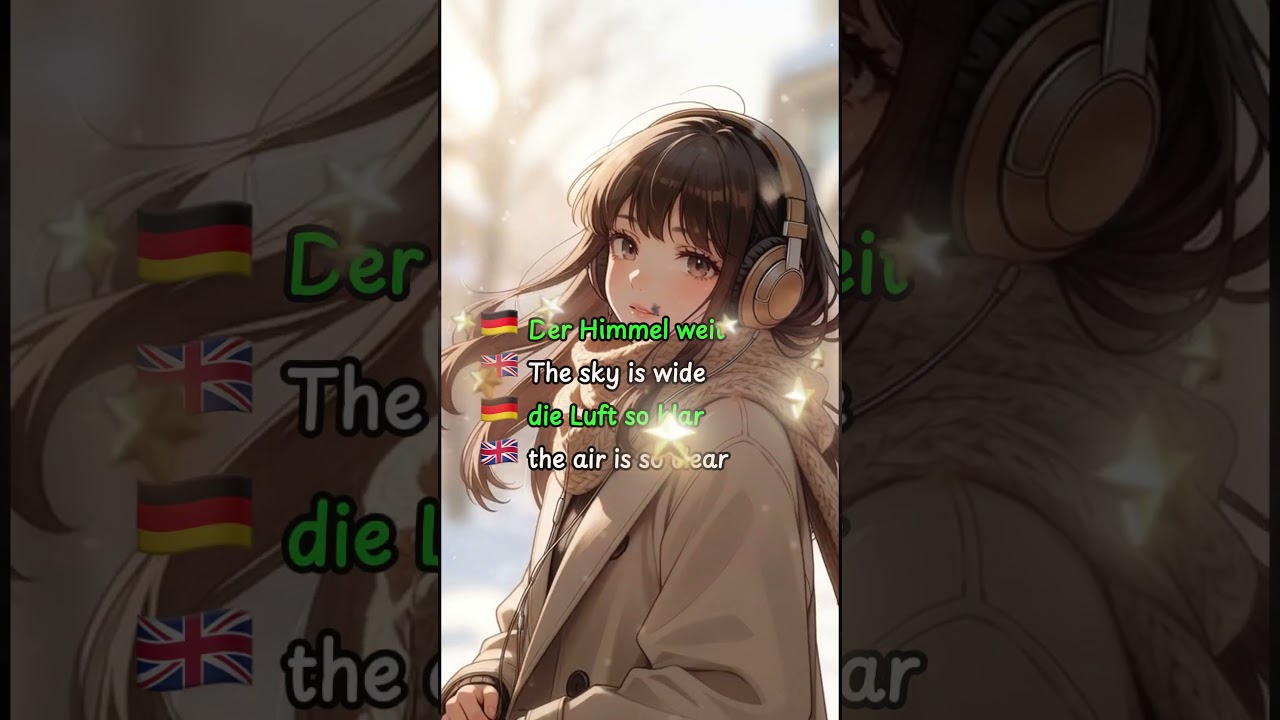 Learn German with Music 🇩🇪🎶 | Atme die Welt ein (A1–A2) 