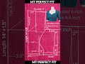 🔥Perfect 36 Size Princess Cut Blouse Drafting Guide #shorts #shortsfeed #youtubeshorts