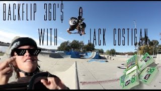 BMX Backflip 360's With Jack Costigan