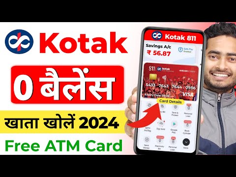 Kotak Mahindra Bank Open Account Zero Balance | Kotak 811 Account Opening Online Zero Balance