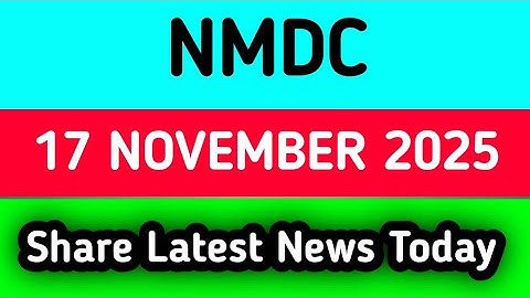 nmdc share news tomorrow || nmdc share news latest news today