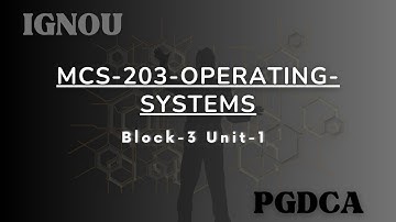 🚀 IGNOU MCS-203 | Block-3 Unit-1 June 2025 TEE | Exam Preparation #exam #trending #viralvideo #yt