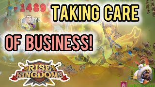 TAKING CARE OF BUSINESS!! Siege city rally compilation Babur Gajah Mada Rise of Kingdoms engineering