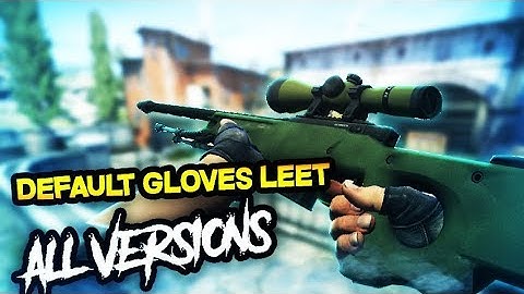 CS:GO MOD para Counter Strike Source | Default Leet Gloves (v34-90)