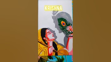 krishna drawing 🔥😎✨#sehar #shorts 😍🔥🦚