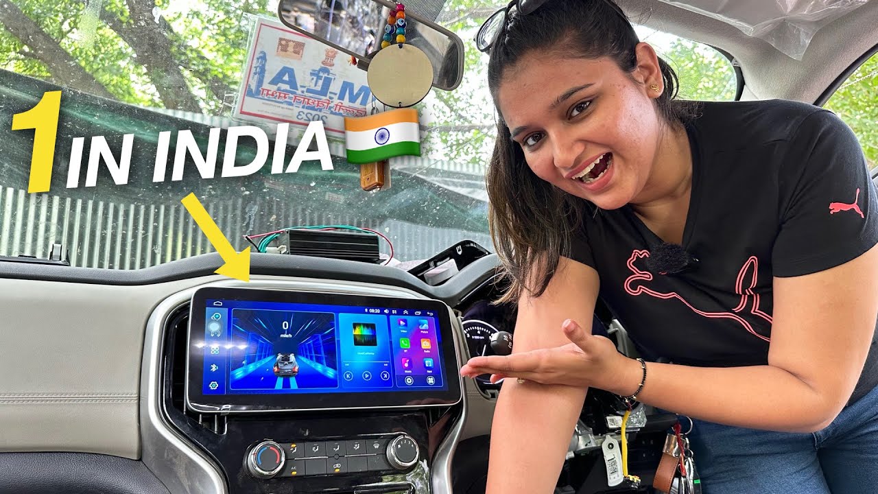 SCORPIO N को बना दिया MERCEDES - INSTALLED 12.3" STEREO 😮