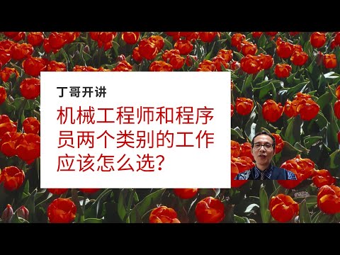 机械工程师和程序员两个类别的工作应该怎么选？
