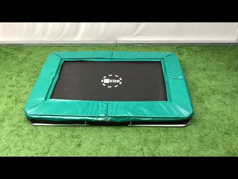 Instructional Etan Premium Inground Combi Round trampolines YouTube