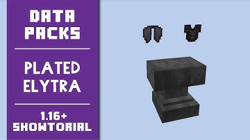 Plated Elytra (3.0) [Data Pack] - Showcase/Tutorial - Minecraft 1.16+